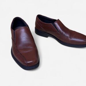 Bostonian Dark Brown Leather Loafers